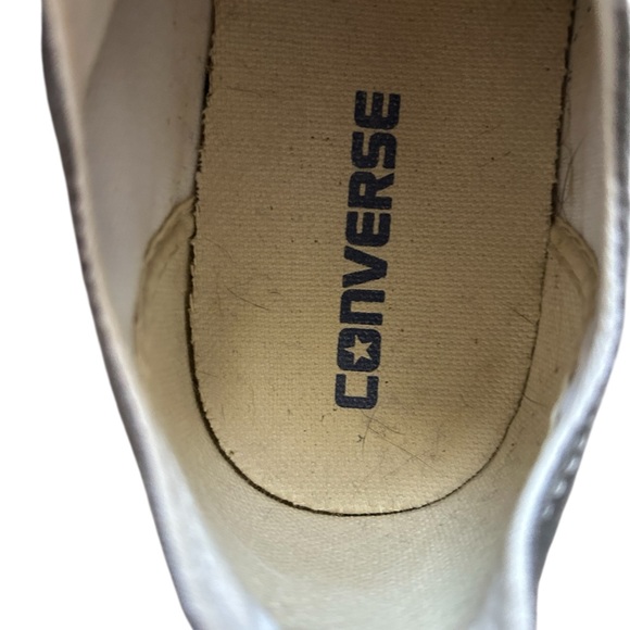 Converse Charcoal Canvas Sneakers Size 8 - Picture 5 of 7